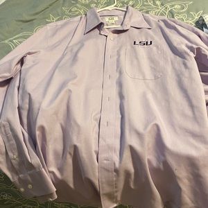 Cutter & Buck nice dress shirt mens size XL (LSU)